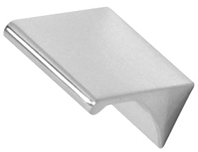 Polished Chrome "Graham" Tab Drawer Pull - Forge Hardware Studio