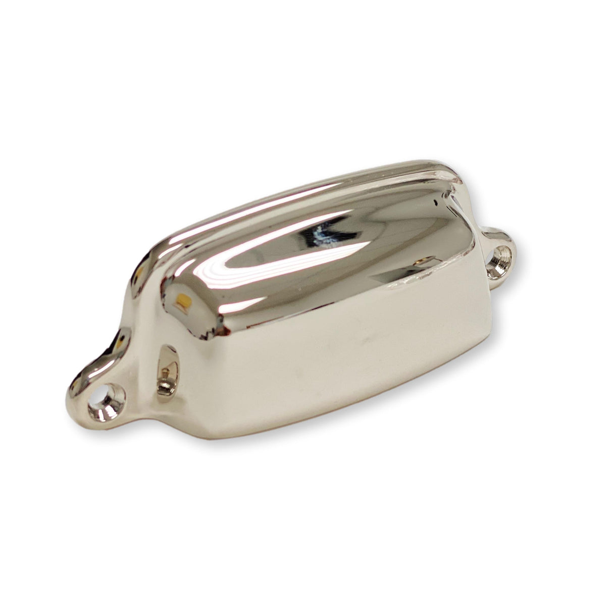 Polished Nickel "Eloise" Cabinet Cup Drawer Pull - Kitchen Drawer Handle - Forge Hardware Studio