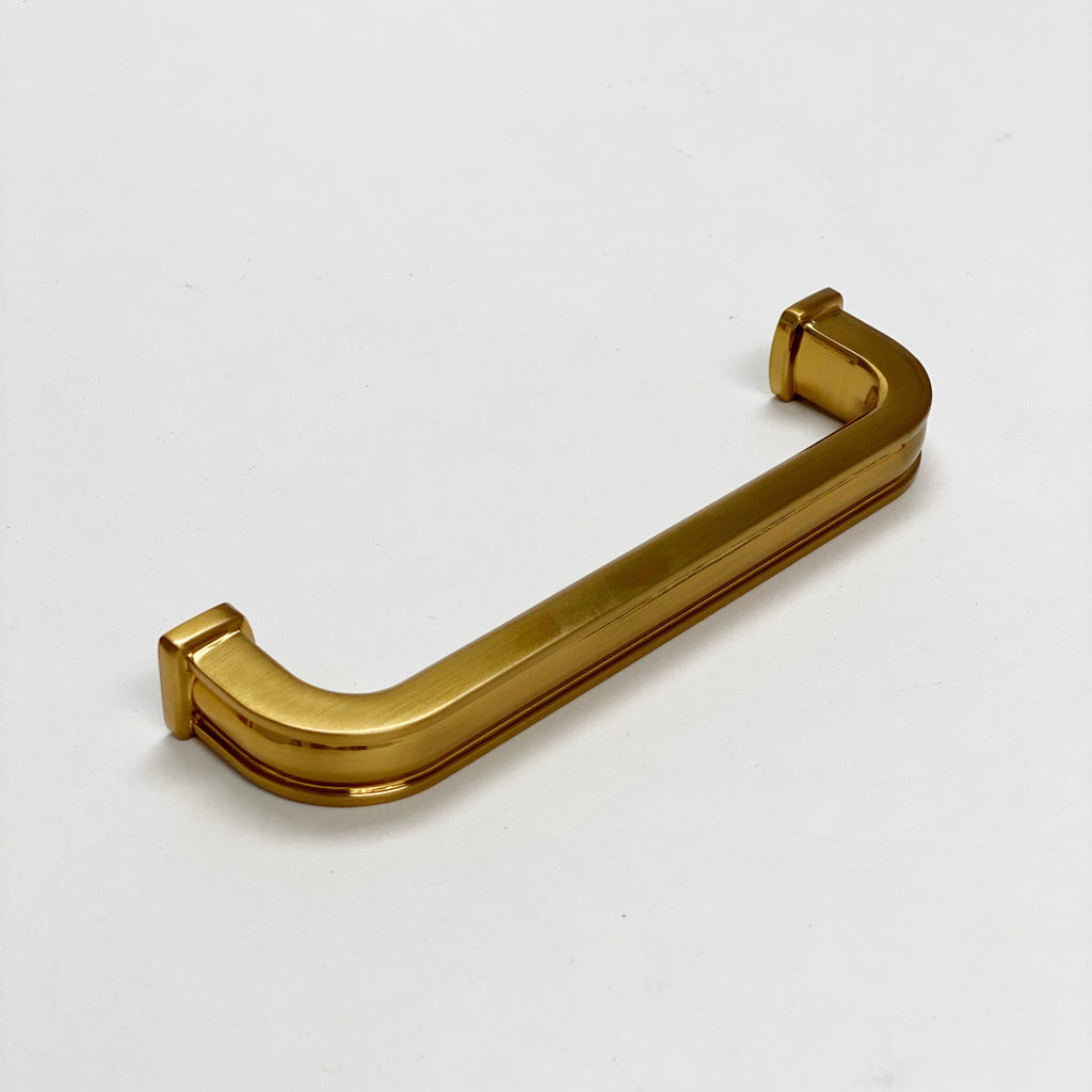 Warm Brass "Belfour" Cabinet Knobs and Drawer Pulls - Forge Hardware Studio