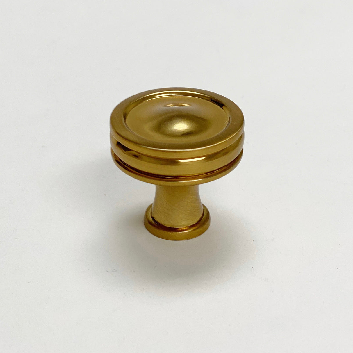 Warm Brass "Belfour" Cabinet Knobs and Drawer Pulls - Forge Hardware Studio