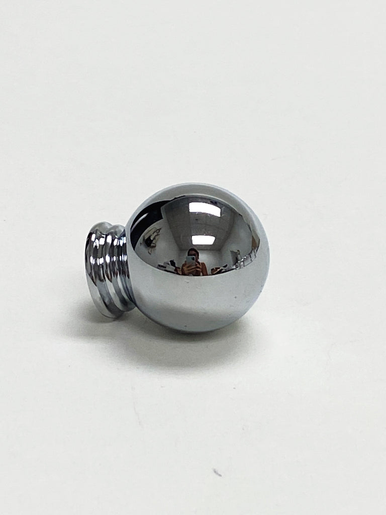 Polished Chrome “Kira” Cabinet Ball Knob and Drawer Pulls - Forge Hardware Studio