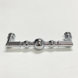 Polished Chrome “Kira” Cabinet Ball Knob and Drawer Pulls - Forge Hardware Studio
