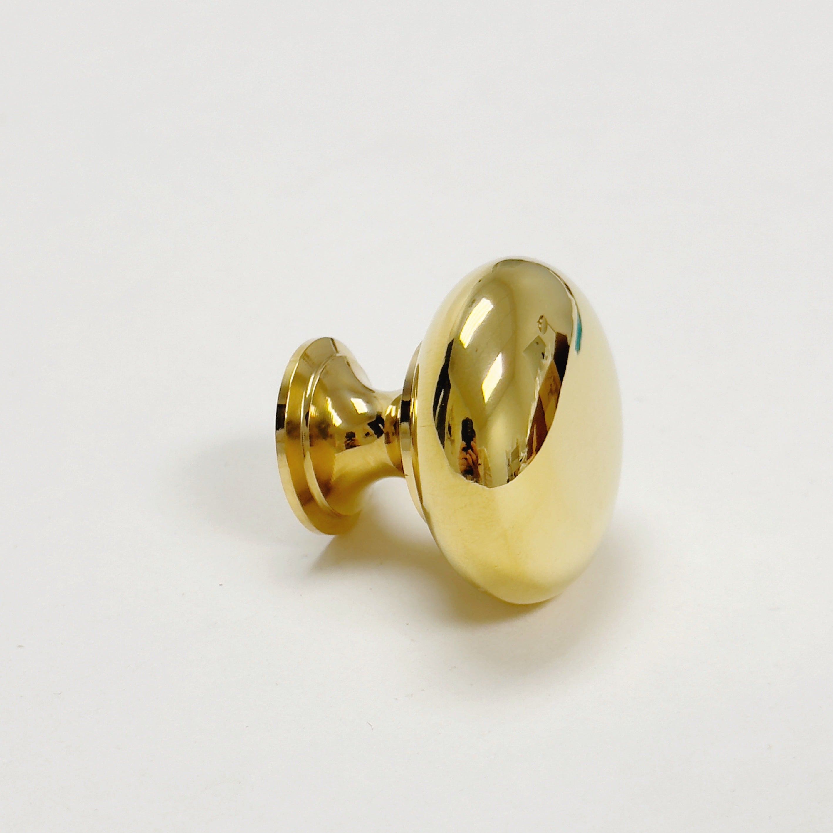 Unlacquered Brass Eloise Round Cabinet Knob – Forge Hardware Studio