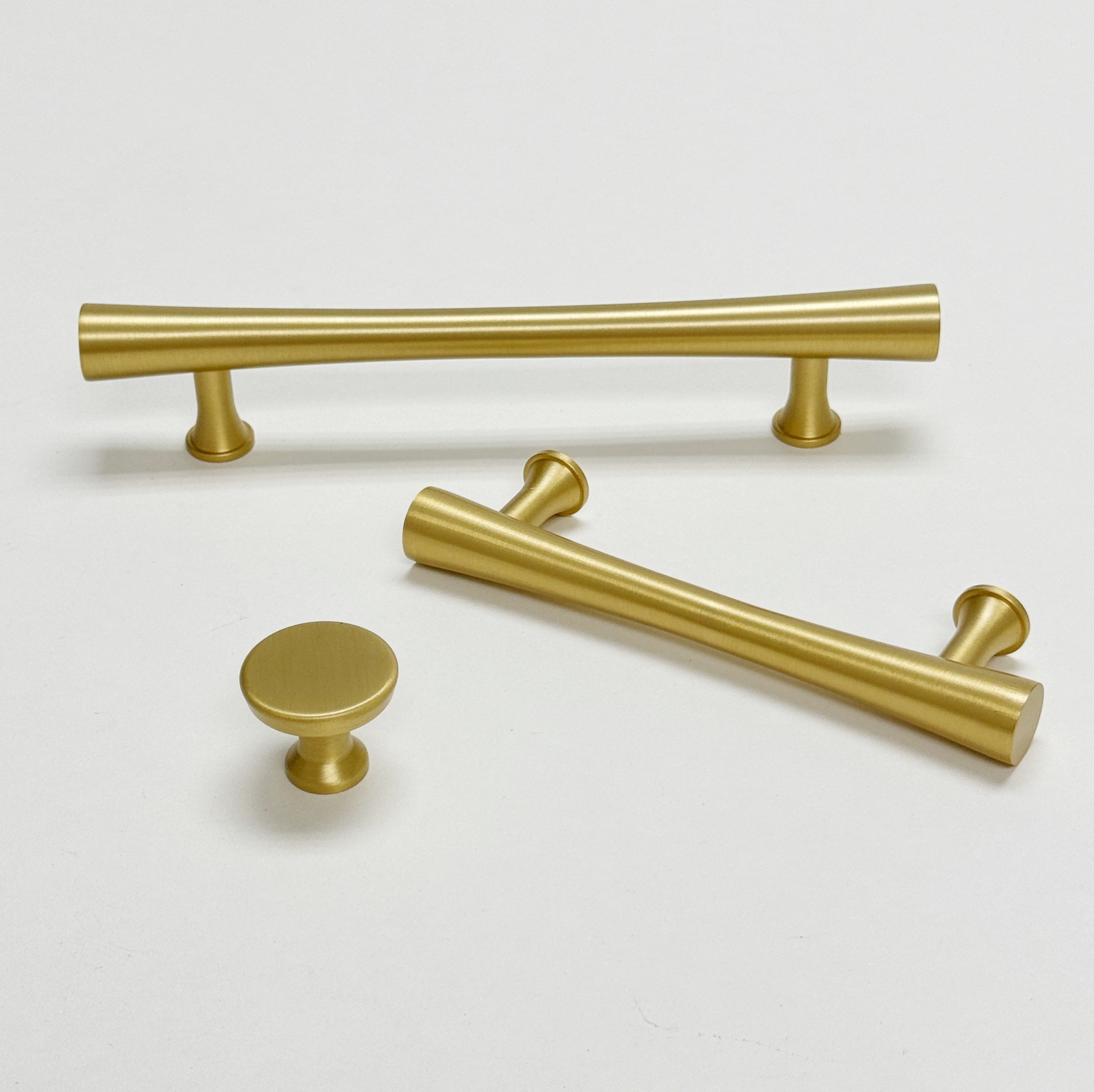 Satin Brass Cabinet Hardware