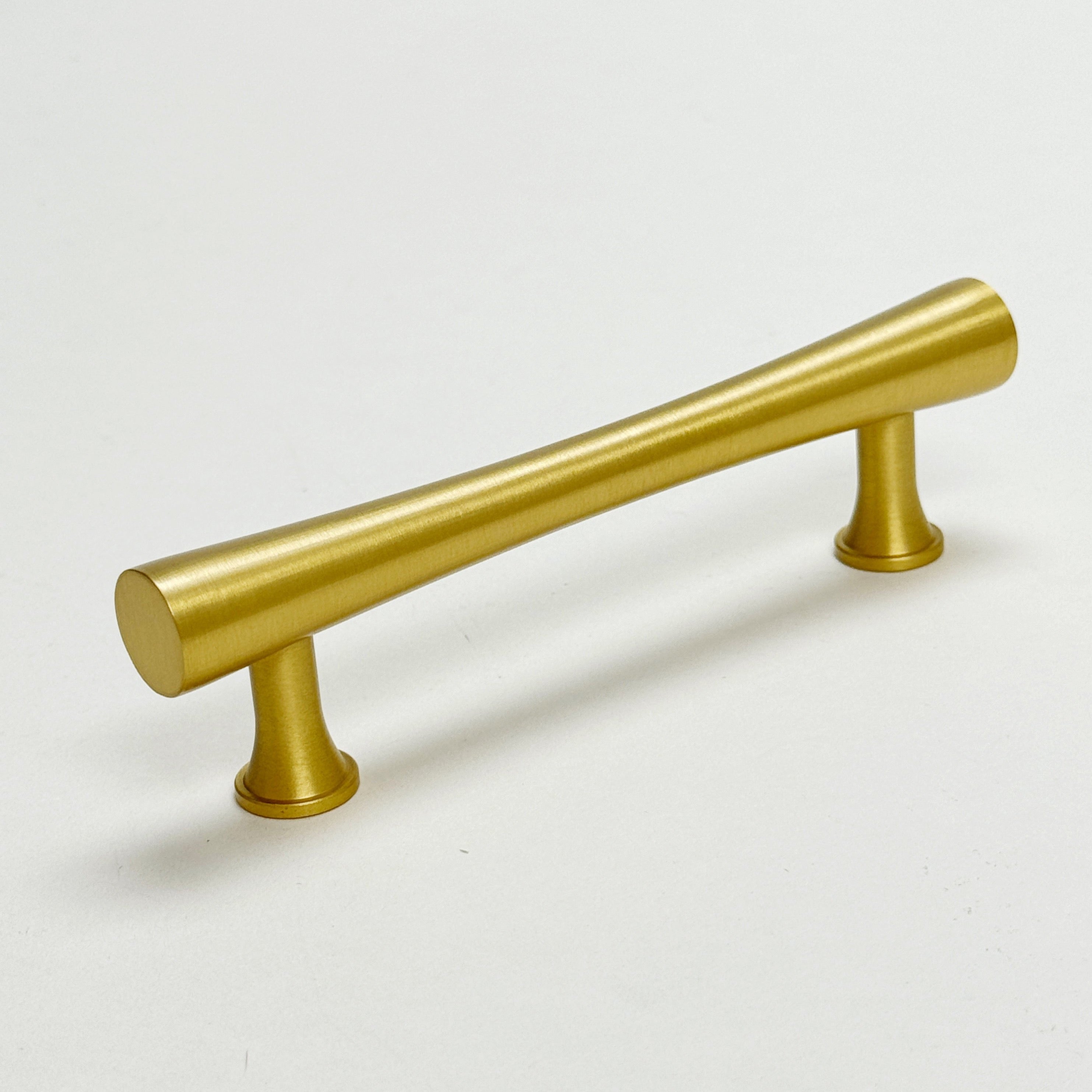 Satin Brass Cabinet Hardware Collin Drawer Pulls and Cabinet Knobs