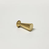 McCobb Style Polished Brass Mid-Century Modern Cabinet Knob - Forge Hardware Studio