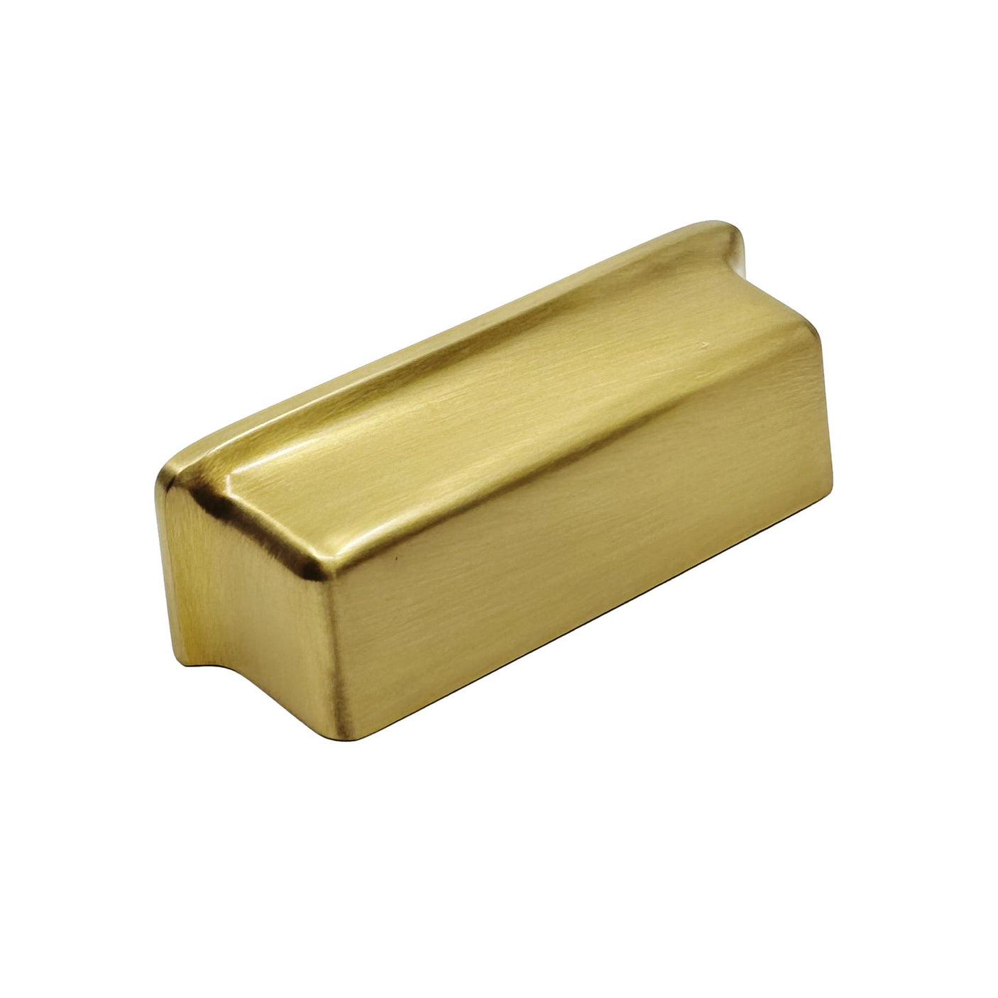 Satin Brass "Kensington" Mission Style Cabinet Hardware