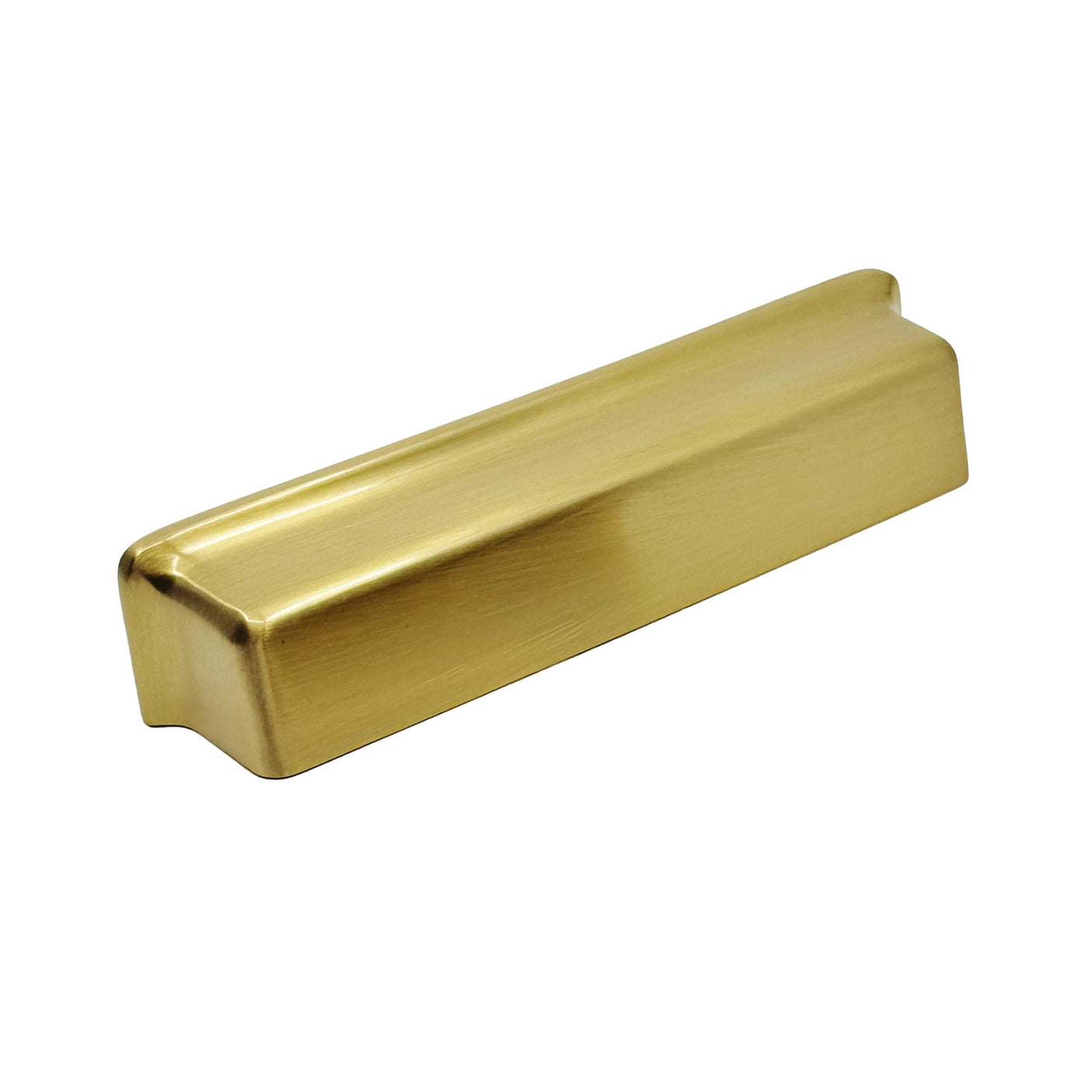 Satin Brass "Kensington" Mission Style Cabinet Hardware