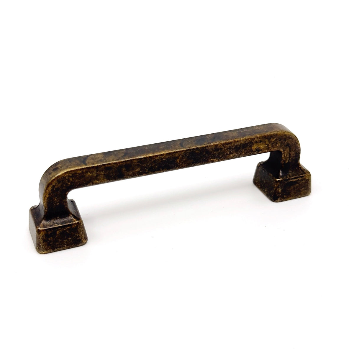 Worn Brass "Capri" Mission Drawer Pull