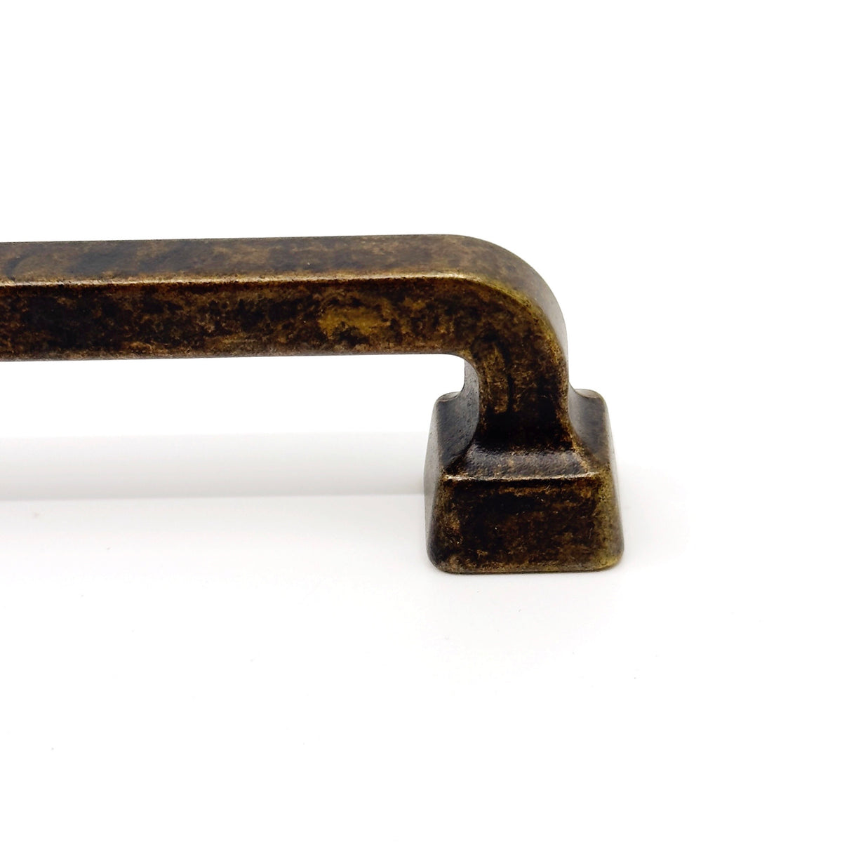 Worn Brass "Capri" Mission Drawer Pull