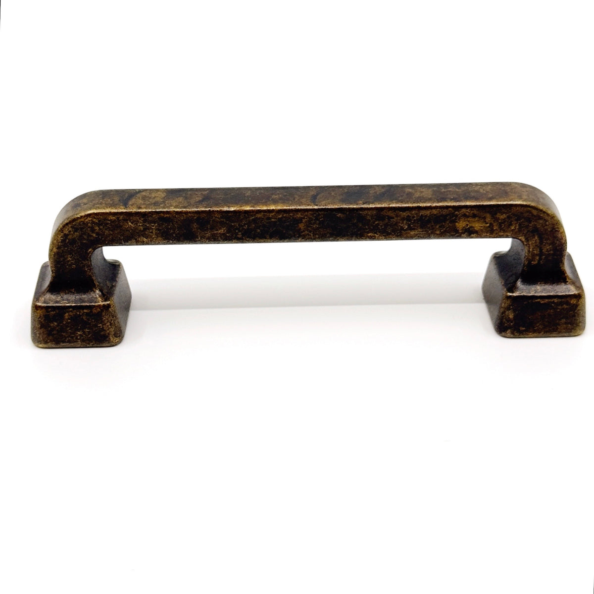 Worn Brass "Capri" Mission Drawer Pull