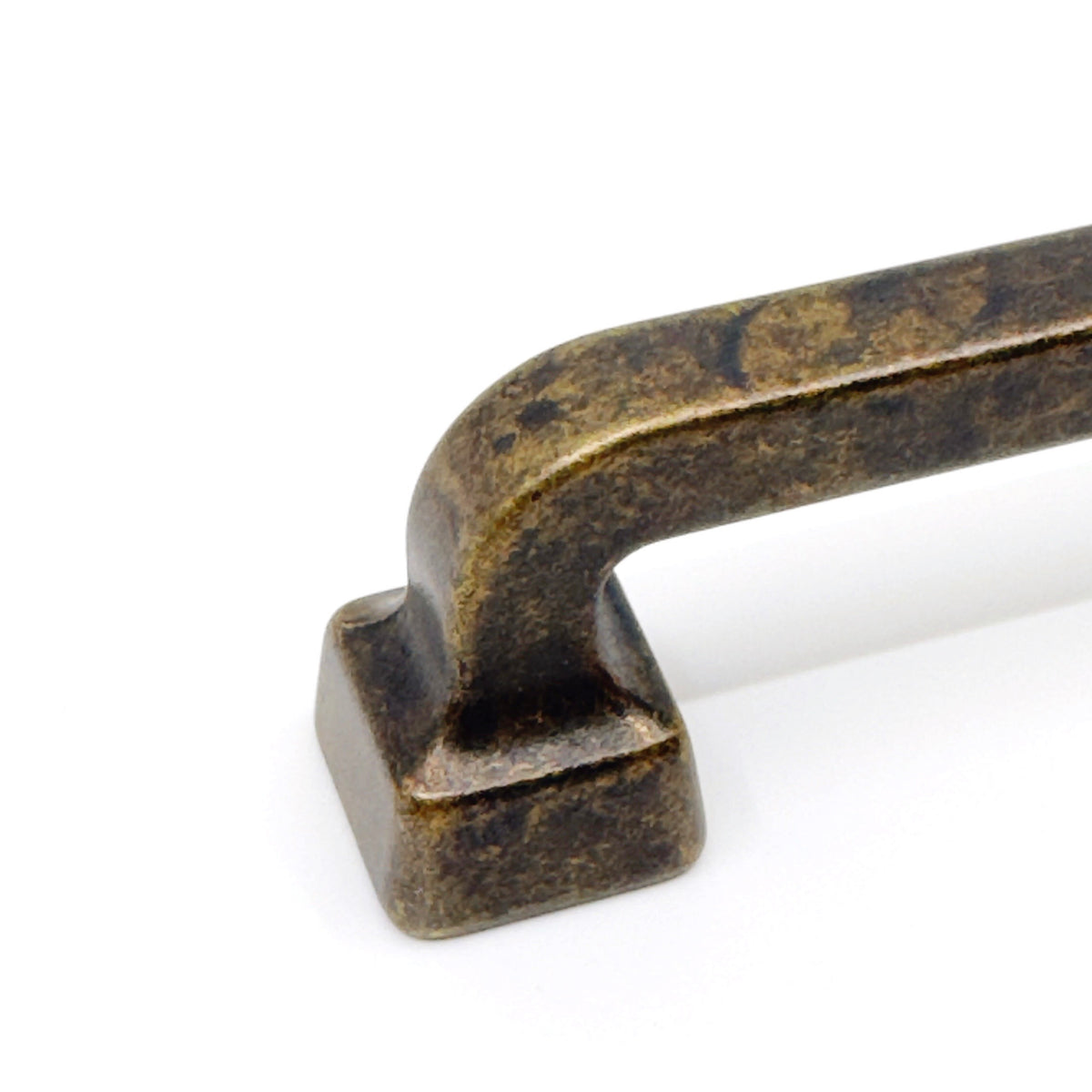 Worn Brass "Capri" Mission Drawer Pull