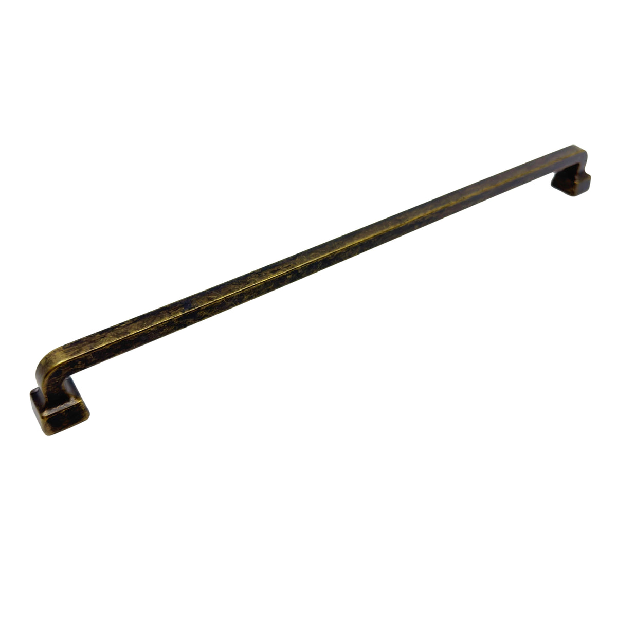 Worn Brass "Capri" Mission Drawer Pull