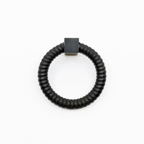 Oil Rubbed Bronze "Rope" Ring Cabinet Pull