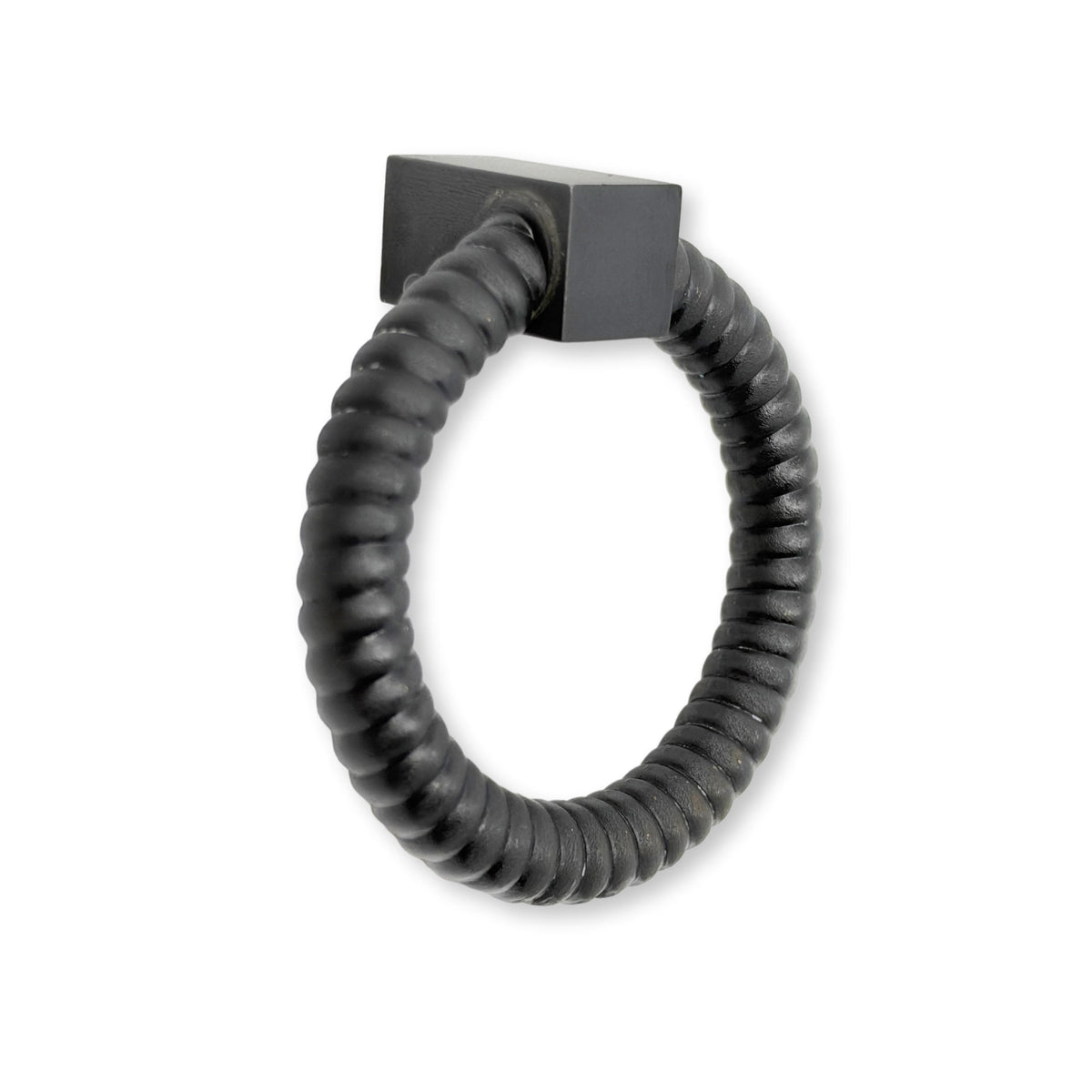 Oil Rubbed Bronze "Rope" Ring Cabinet Pull