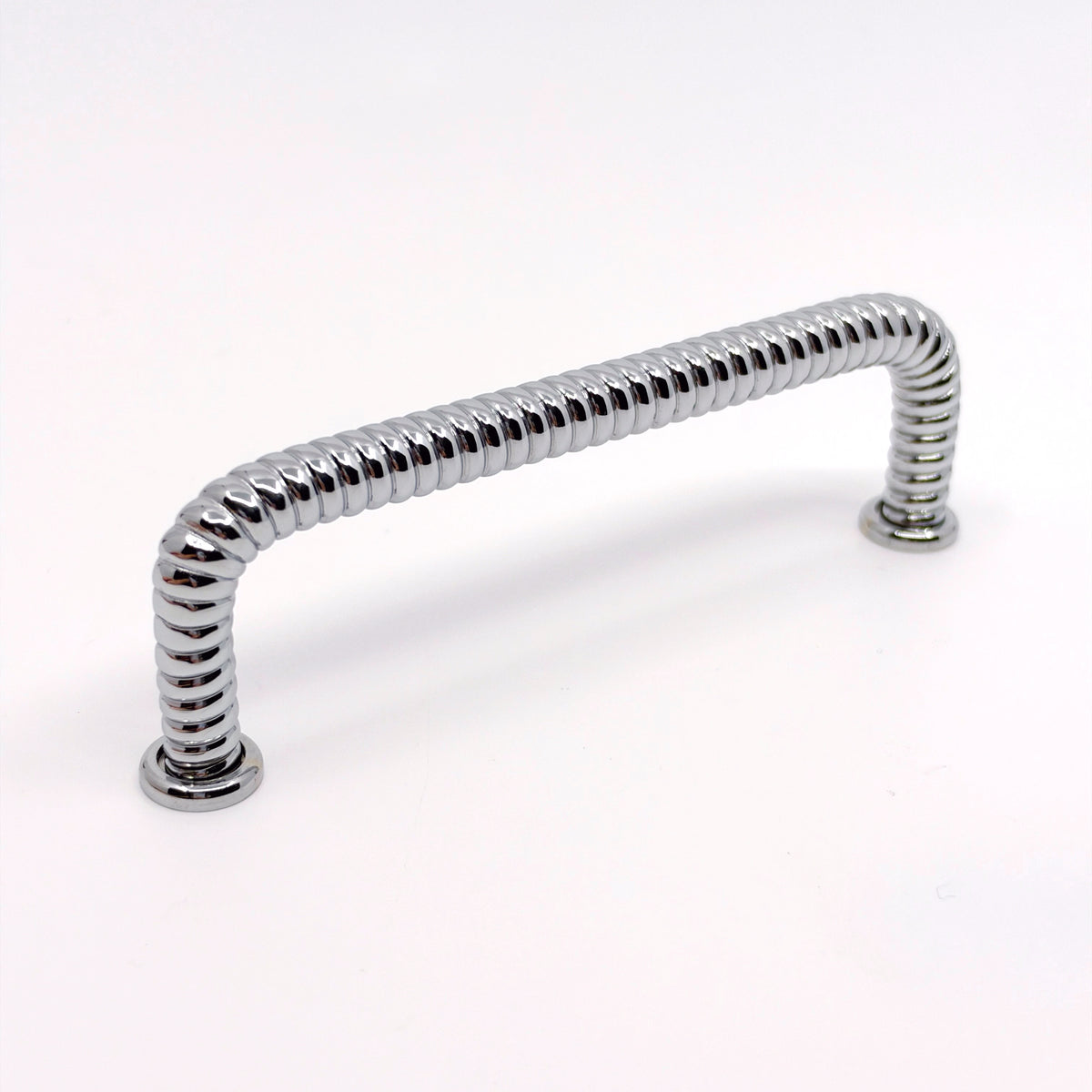 Polished Chrome "Rope" Drawer Pull