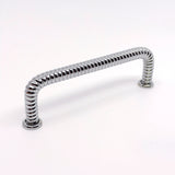 Polished Chrome "Rope" Drawer Pull
