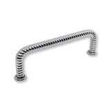 Polished Chrome "Rope" Drawer Pull