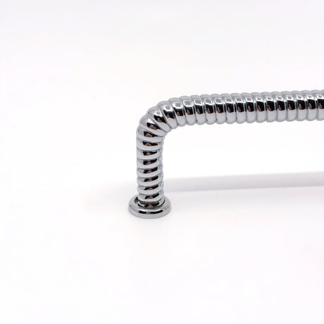 Polished Chrome "Rope" Drawer Pull