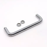 Polished Chrome "Rope" Drawer Pull