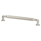 Brushed Nickel "Canopy" Cabinet Knob and Drawer Pulls