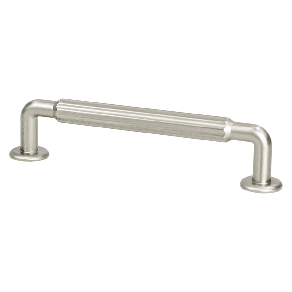 Brushed Nickel "Canopy" Cabinet Knob and Drawer Pulls