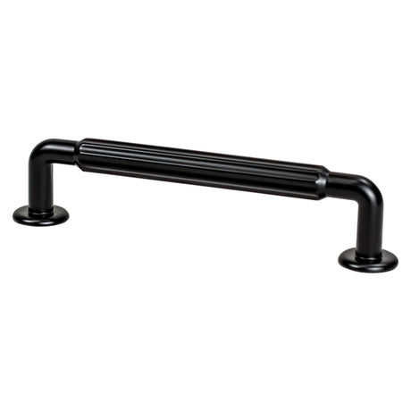 Matte Black "Canopy" Cabinet Knob and Drawer Pulls