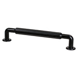 Matte Black "Canopy" Cabinet Knob and Drawer Pulls