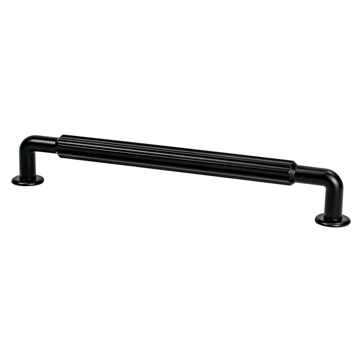 Matte Black "Canopy" Cabinet Knob and Drawer Pulls