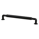 Matte Black "Canopy" Cabinet Knob and Drawer Pulls