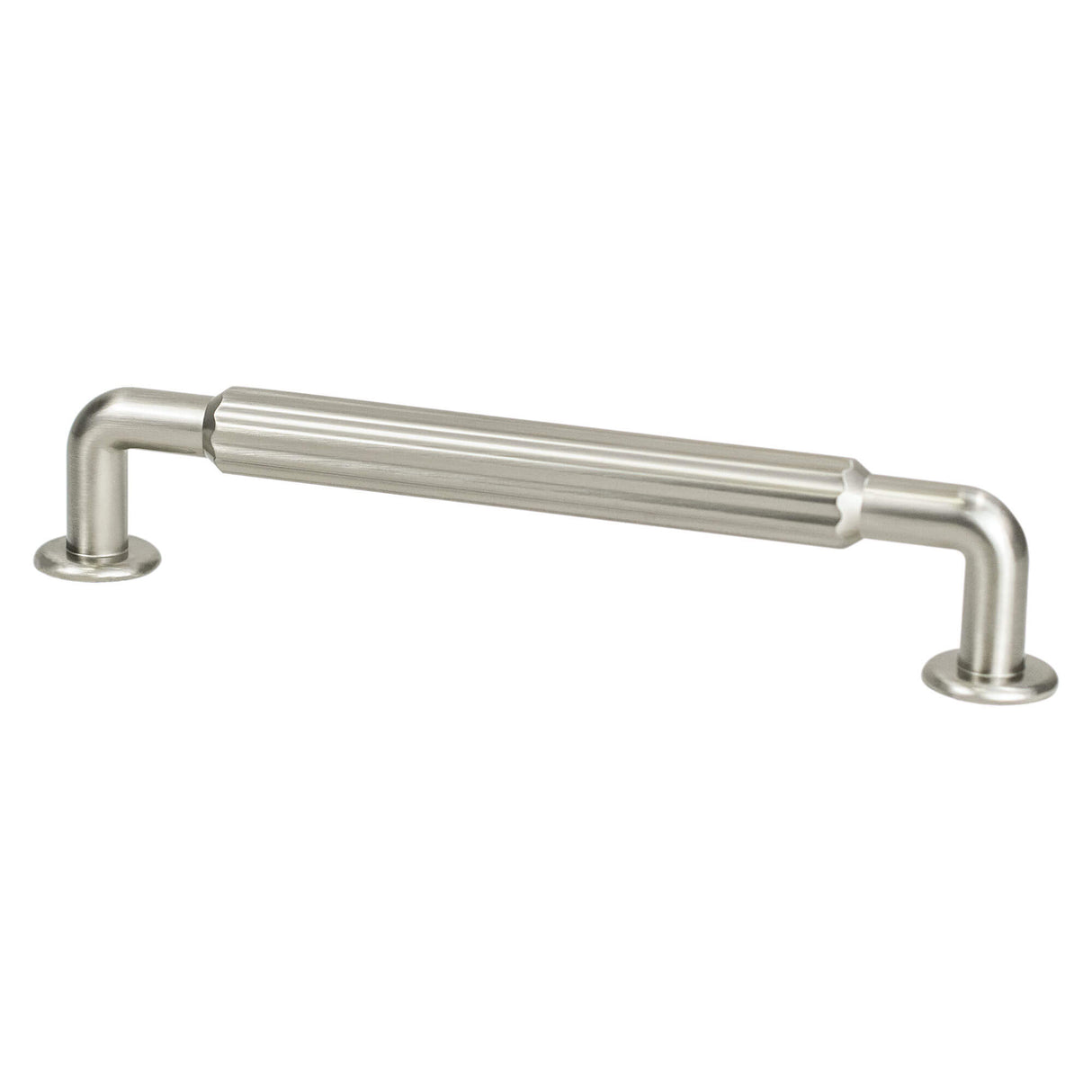 Brushed Nickel "Canopy" Cabinet Knob and Drawer Pulls