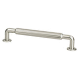 Brushed Nickel "Canopy" Cabinet Knob and Drawer Pulls