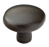 Rustic Bronze "Aspen" Cabinet Knobs and Sloped Drawer Pull