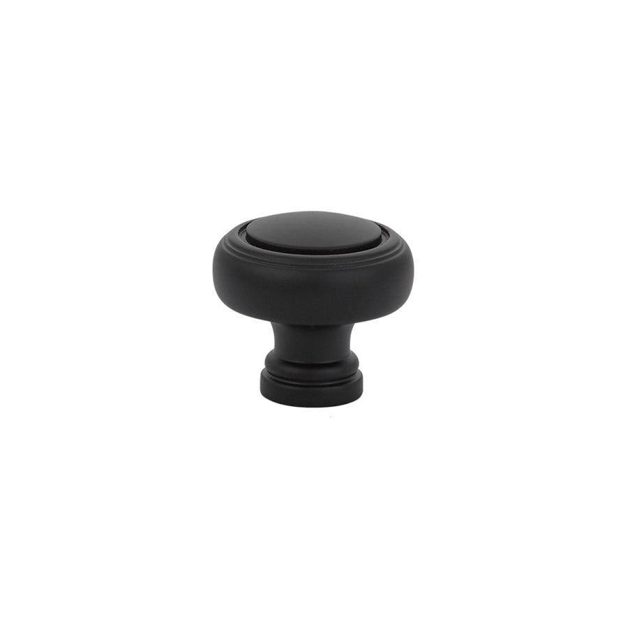 Matte Black "Heritage No.2" Cabinet Knobs and Wire Pulls