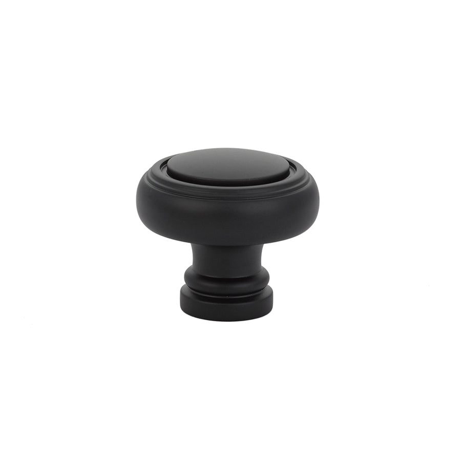 Matte Black "Heritage No.2" Cabinet Knobs and Wire Pulls