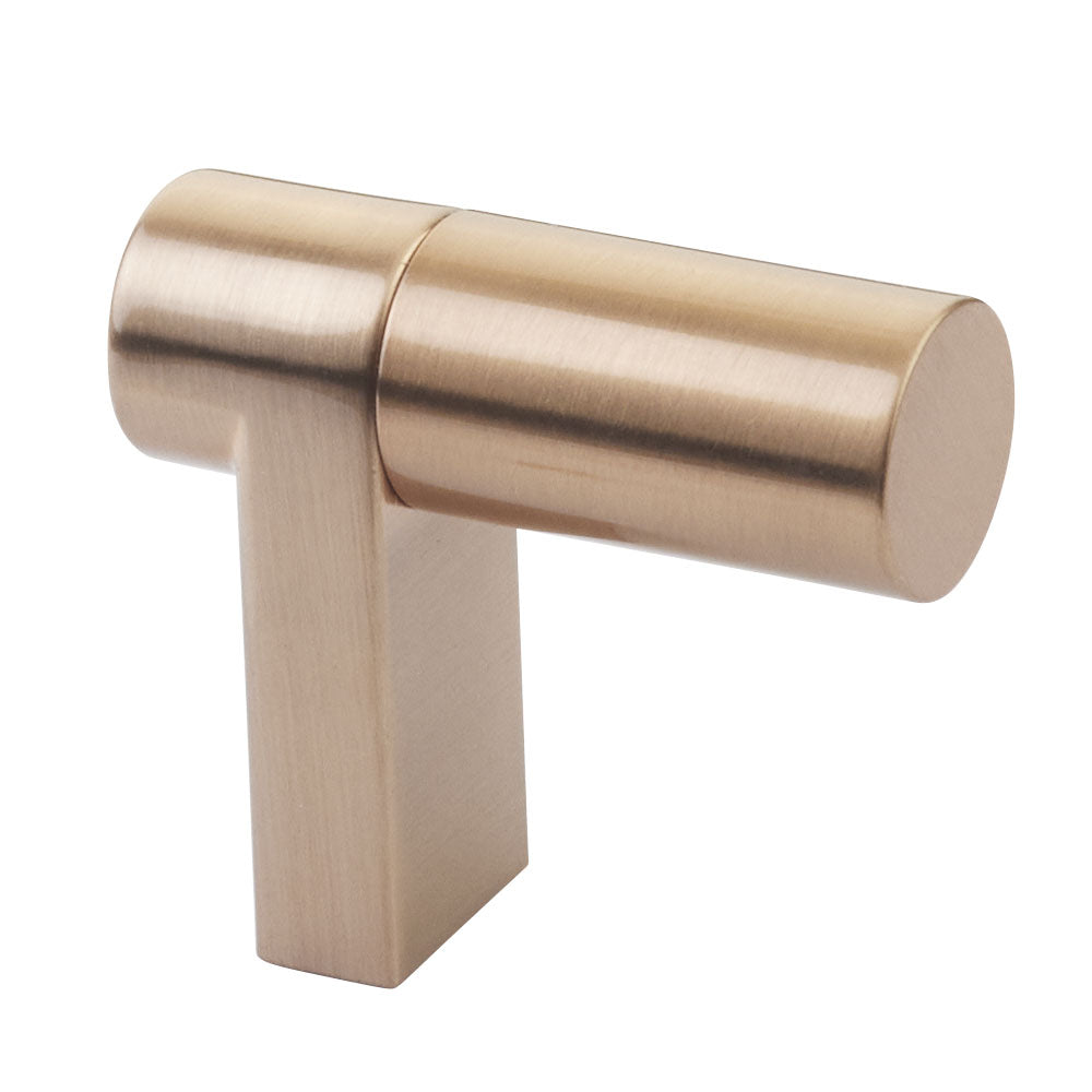 Smooth Bronze Copper Cabinet Knobs and Drawer Pulls
