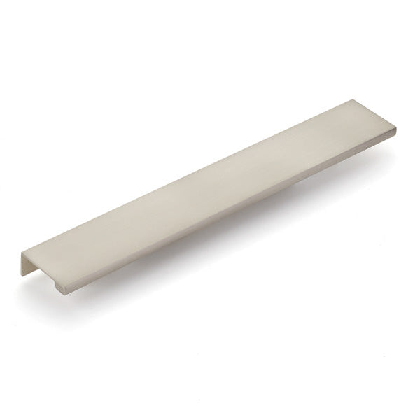 Satin Nickel "Dina" Tab Finger Drawer Pulls