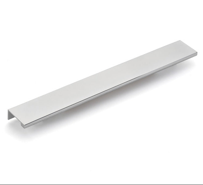 Polished Chrome "Dina" Tab Finger Drawer Pulls