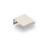 Polished Nickel "Dina" Tab Finger Drawer Pulls
