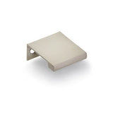 Satin Nickel "Dina" Tab Finger Drawer Pulls