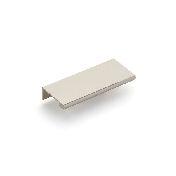 Polished Nickel "Dina" Tab Finger Drawer Pulls