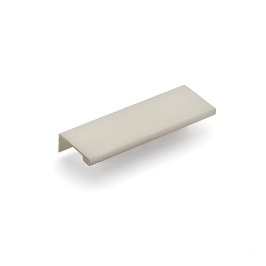 Satin Nickel "Dina" Tab Finger Drawer Pulls