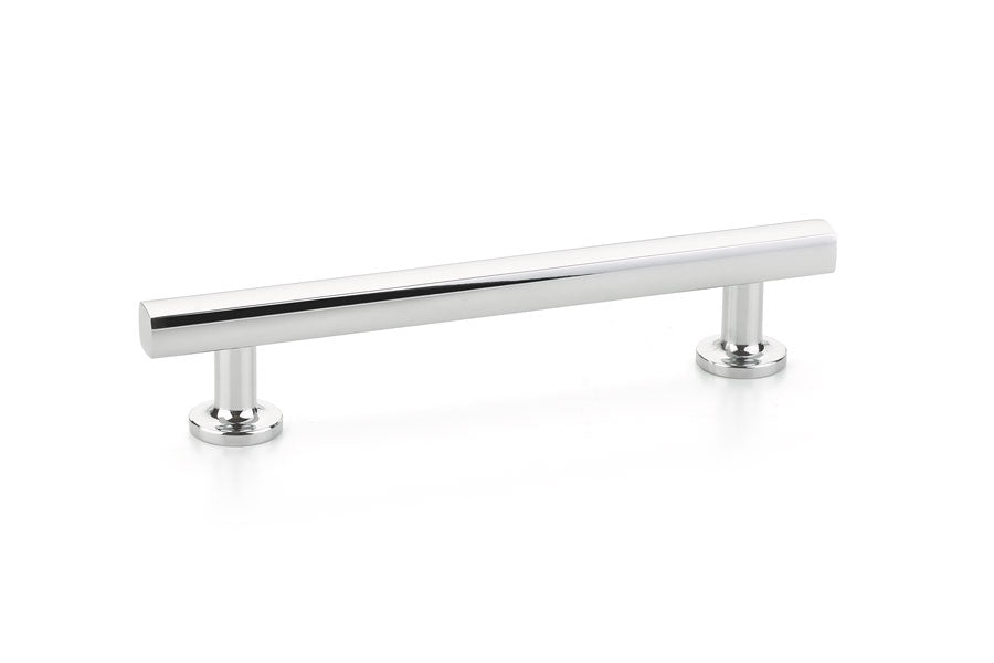 Polished Chrome T-Bar "Geo" Cabinet Knobs and Drawer Pulls