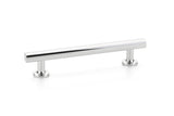 Polished Chrome T-Bar "Geo" Cabinet Knobs and Drawer Pulls
