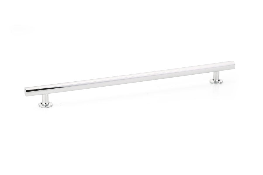 Polished Chrome T-Bar "Geo" Cabinet Knobs and Drawer Pulls