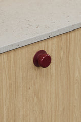 Lacquered Retro "Colette" Round Cabinet Knobs - Forge Hardware Studio