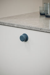 Lacquered Retro "Colette" Round Cabinet Knobs - Forge Hardware Studio