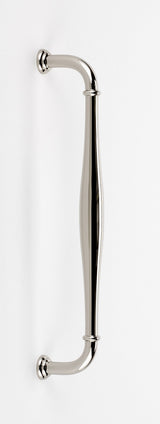 Transitional Polished Nickel "Perry" Cabinet Knobs and Drawer Pulls - Forge Hardware Studio