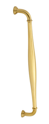Transitional Satin Brass "Perry" Cabinet Knobs and Drawer Pulls - Forge Hardware Studio