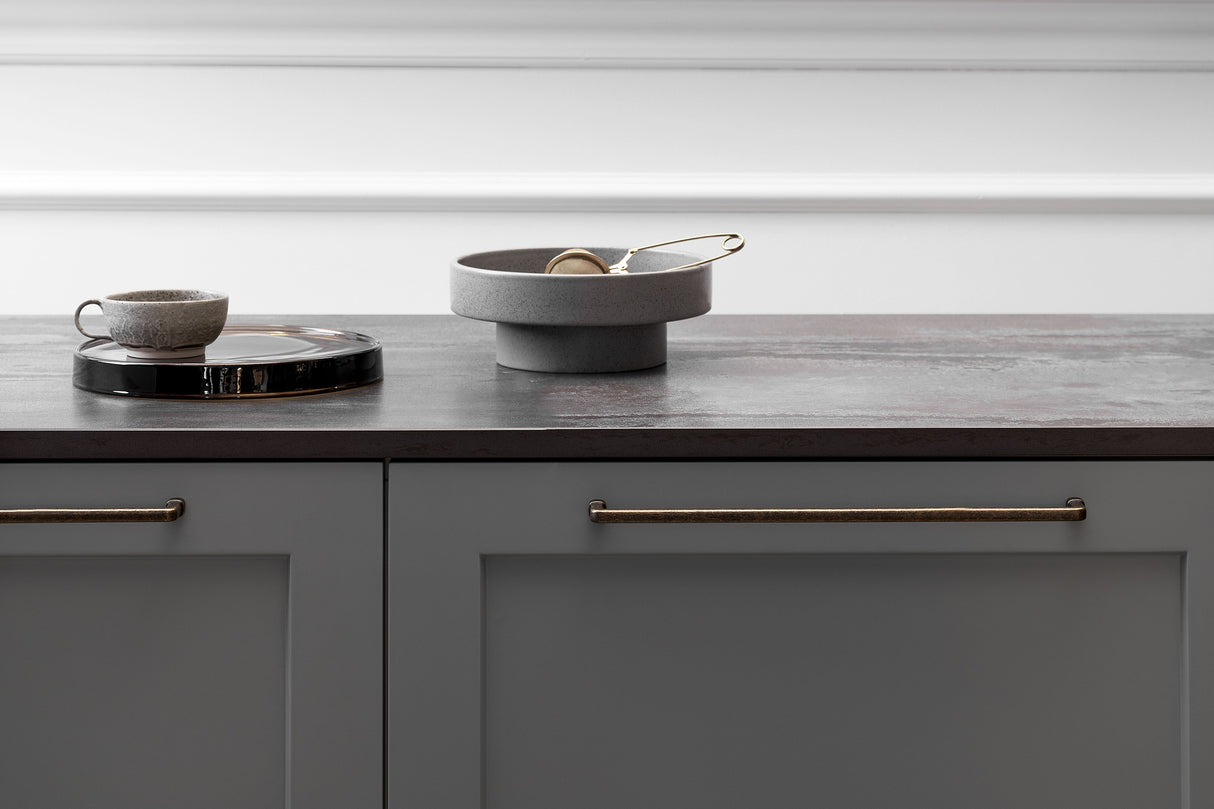 Bronze Antique "Equester" Cup and Drawer Pulls - Forge Hardware Studio